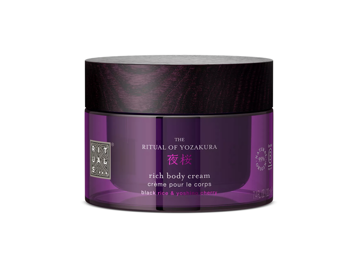 The Ritual of Yozakura Rich Body Cream rijke bodycrème, 220 ml