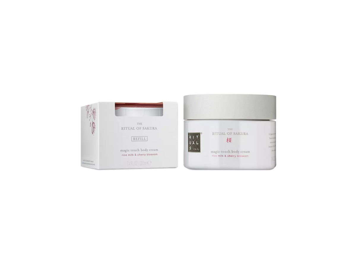 Sakura Body Cream and Refill Pack