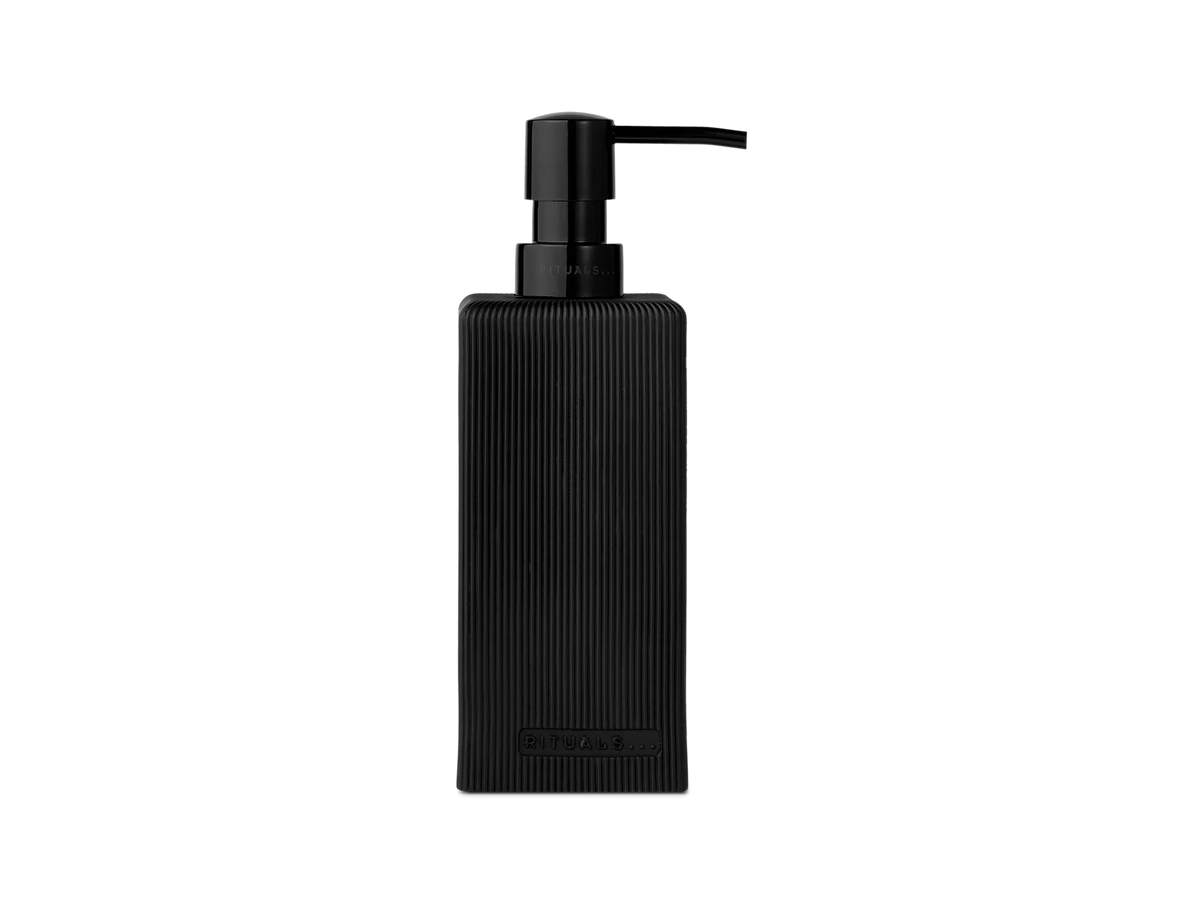 House of Rituals Acora Soap Dispenser refillable black soap dispenser