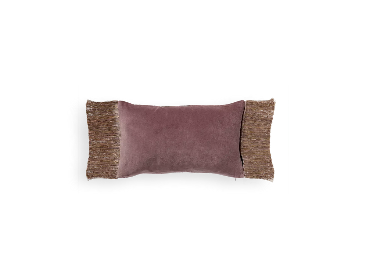 Vellore Cotton Velvet Cushion case 50x30cm Vintage Pink