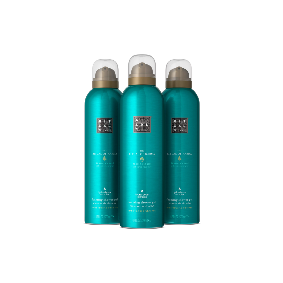 The Ritual of KarmaShower Foam Value Pack