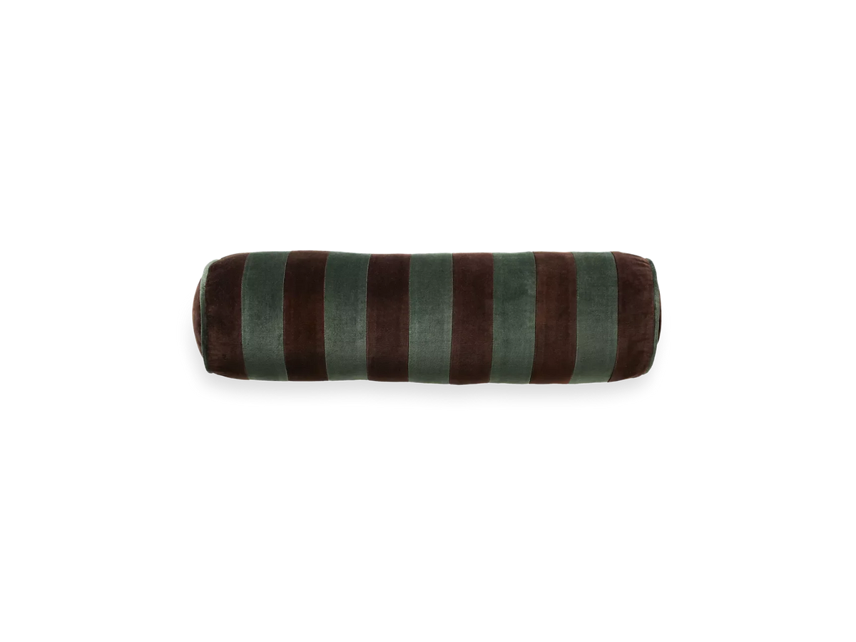 Vellore Bolster Cushion Dark Stripes