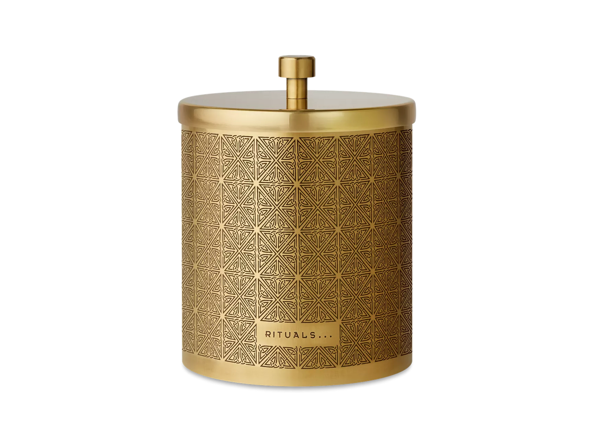 Enume Cotton Jar Antique Brass