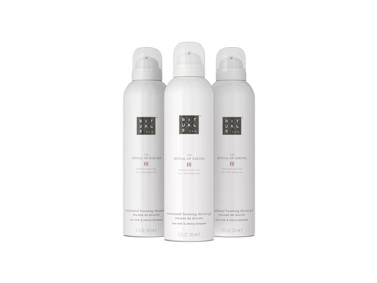 Sakura Shower Foam Value Pack 2024